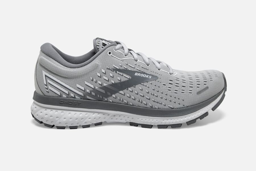 Brooks Ghost 13 Road Running Shoes Womens - Grey - OHGCB-7423